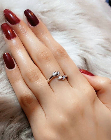 Arzonai Latest Hug-Me Fashion Trendy Love Ring for Girl and Women