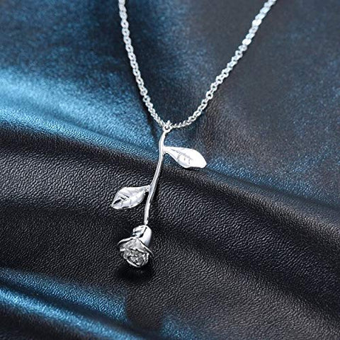 Trendy Rose Pendant Chain For Women and Girls