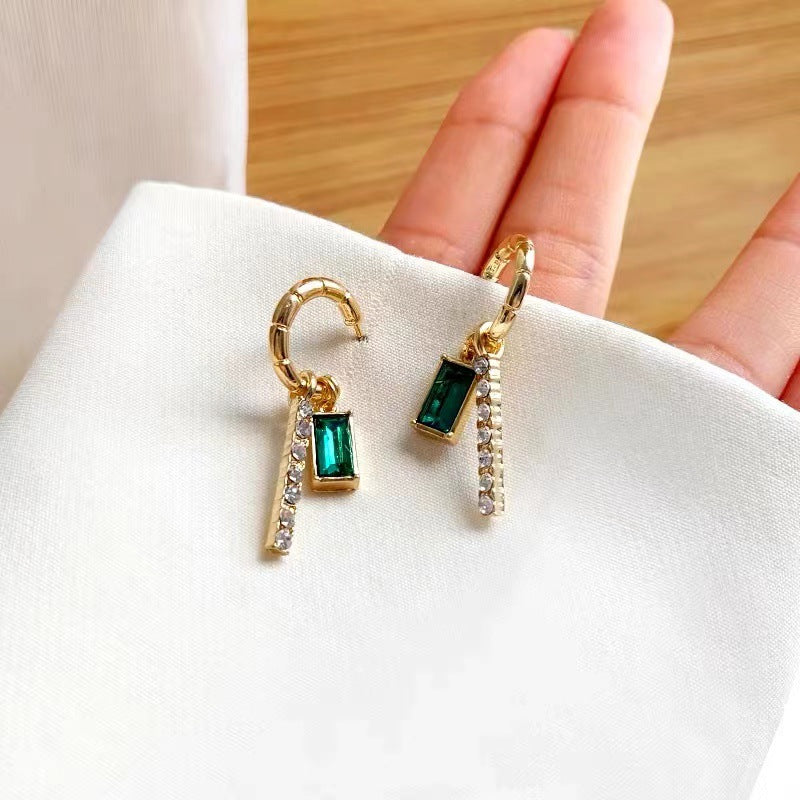 Arzonai Korean complex diamond zircon simple geometric C-shaped fashion design earrings earrings female wholesale