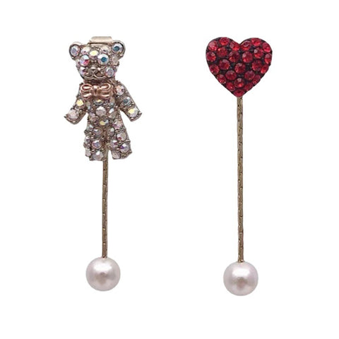Arzonai Cute Love Teddy Earrings For Fashion and Stylish for Girls and Women