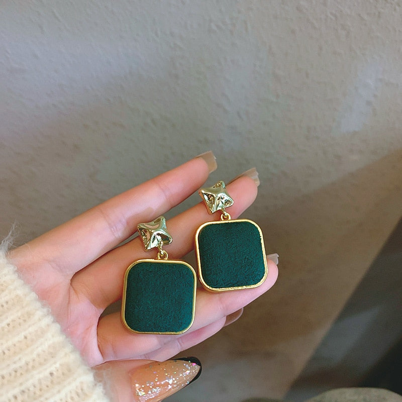 Arzonai  Fancy Green  Earrings Hot Selling Fashion Earrings for women and Girls