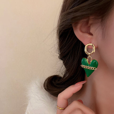 Arzonai  Fancy Green  Earrings Hot Selling Fashion Earrings for women and Girls