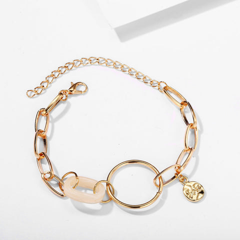 Arzonai Gold Fancy bracelet for Women and Girls for Party Wear