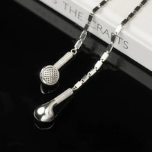 Arzonai Artificial Earphone necklace Silver for Girls