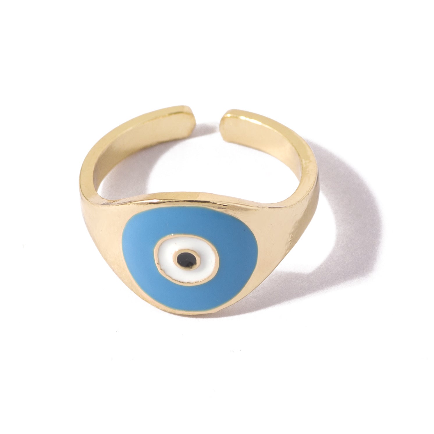 Arzonai  new jewelry alloy funny drip eye ring exquisite all-match trend jewelry