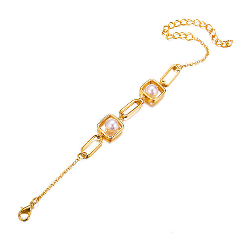 Arzonai Gold Fancy bracelet for Women and Girls for Party Wear